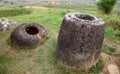 Plain of Jars in Phonsavan, Laos. Royalty Free Stock Photo