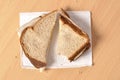 Plain lunchmeat sandwich