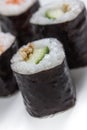 Plain mixed sushi rolls Royalty Free Stock Photo