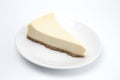 Plain New York Style Cheese Cake Royalty Free Stock Photo