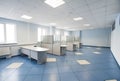 Plain office space interior Royalty Free Stock Photo