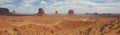 Plain Panorama United States Monument Valley Arizona Royalty Free Stock Photo