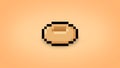 Plain pixel 8 bit donut wallpaper - high res background