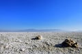 Landscape with plain salt - Lake Acigol, Turkey