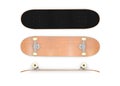 Skateboard on white Background