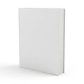 A plain white rectangular object with a smooth surface and rounded edges isolated on white background Royalty Free Stock Photo