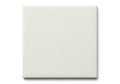 A plain, white, square tile displayed on a neutral background. The surface is smooth Royalty Free Stock Photo
