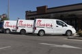 Chick-fil-A chicken catering trucks. Despite ongoing controversy, Chick-fil-A is wildly popular.