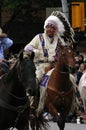 Plains Indian on horseback