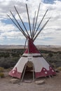 Plains Indian Tipi at Eagle point Native American Tribal Structures Grand Canyon