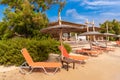 Plaka beach Naxos, Cyclades, Greece Royalty Free Stock Photo