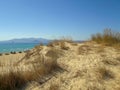 Plaka beach, Greece Royalty Free Stock Photo