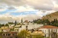 Plaka Neighborhood, Athens, Greece Royalty Free Stock Photo