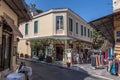 Plaka Neighbourhood Athens Greece Royalty Free Stock Photo