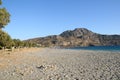 Plakias beach in Crete, Greece Royalty Free Stock Photo