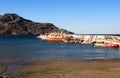 Plakias harbour Crete Royalty Free Stock Photo