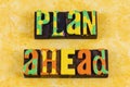 Plan ahead future career success strategy