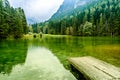 PlanÃÂ¡ar Lake in Jezersko, Slovenia