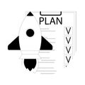 Plan checklist for launch startup