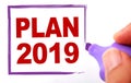 Plan 2019 Concept