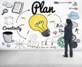 Plan Creativity Business Ideas Concept