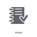 Plan icon from collection.