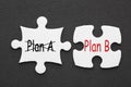 Plan A Plan B Concept