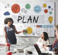 Plan Planning Business Strategy Data Analysis Concept Royalty Free Stock Photo