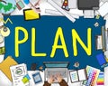 Plan Planning Ideas Mission Process Concept Royalty Free Stock Photo