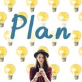 Plan Planning Objective Design Ideas Peocess Concept Royalty Free Stock Photo