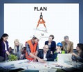 Plan Planning Process Mission Concept Royalty Free Stock Photo