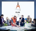 Plan Planning Process Mission Concept Royalty Free Stock Photo