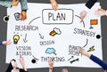 Plan Planning Process Mission Development Concept Royalty Free Stock Photo