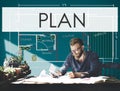 Plan Planning Solution Strategy Tactics Vision Concept Royalty Free Stock Photo