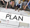 Plan Planning Solution Strategy Tactics Vision Concept Royalty Free Stock Photo