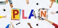 Plan Planning Strategy Process Mission Concept Royalty Free Stock Photo
