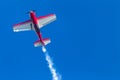 Plane Acrobatics Vertical Flying Royalty Free Stock Photo