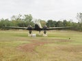 Plane air force c-130 flight Royalty Free Stock Photo