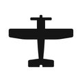 Plane black icon