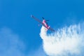 Plane Blue Sky Acrobatics Flying Royalty Free Stock Photo