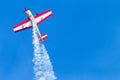 Plane Blue Sky Acrobatics Flying Royalty Free Stock Photo