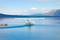A plane chartered for cargo to remote areas in the yukon