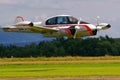 Plane coming in to land Royalty Free Stock Photo