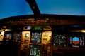 Plane control Royalty Free Stock Photo