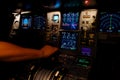 Plane control Royalty Free Stock Photo