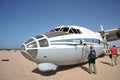 The plane crashed at the airport of the Berbera