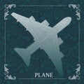 Plane,Decorative painting