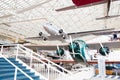 Plane displays at the Air Museum