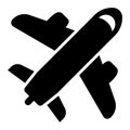 Plane Icon in Dualtone Style