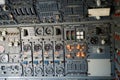 Plane instrument panel Royalty Free Stock Photo